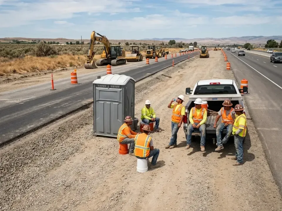 highway-road-construction-crew-007 — frequently asked questions, Porta Potty and Restroom Rentals in Fort Riley, KS